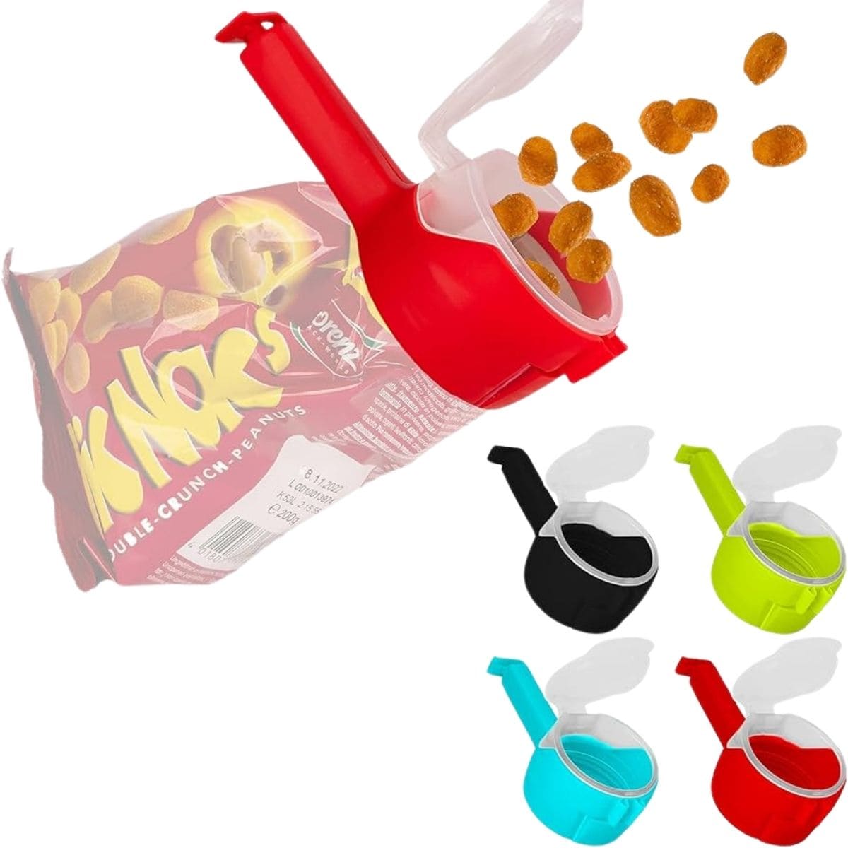 CLIPS PARA BOLSAS CON DISPENSADOR